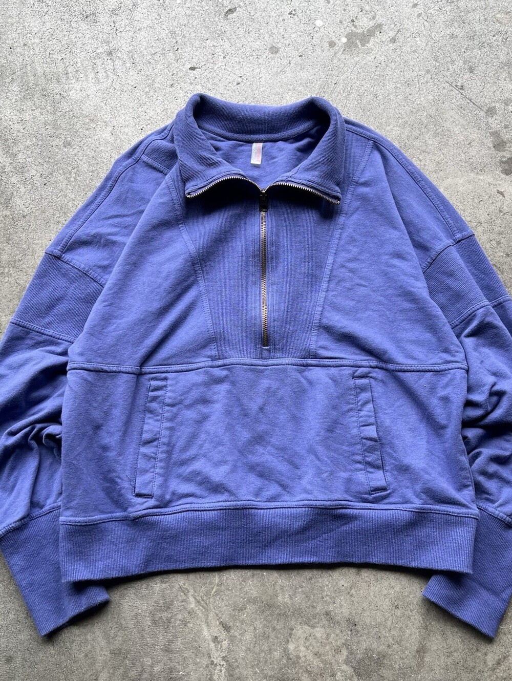 Free People FP Movement Adeline 1/4 Zip Pullover Women's S Athleisure Lounge